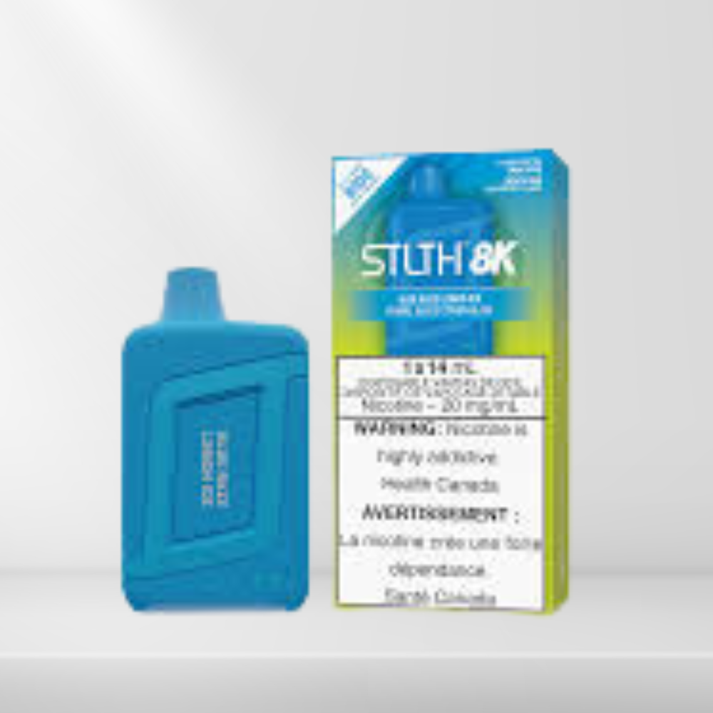 STLTH 8K Blue Razz Lemon Ice Disposable Vape